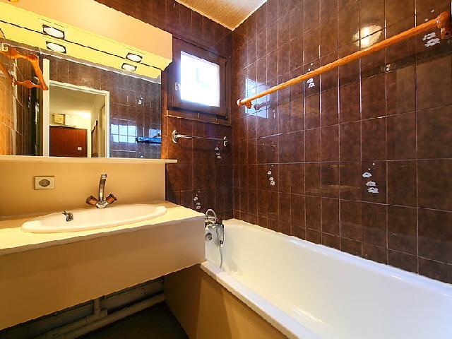 Rent in ski resort 3 room apartment 7 people (24) - Les Tommeuses - Tignes - Bath-tub