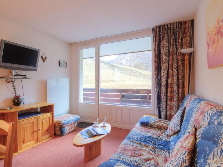 Skiverleih 3-Zimmer-Appartment für 6 Personen (30) - Les Tommeuses - Tignes - Wohnzimmer