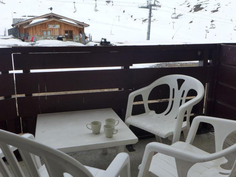 Alquiler al esquí Apartamento 2 piezas para 6 personas (9) - Les Tommeuses - Tignes - Terraza