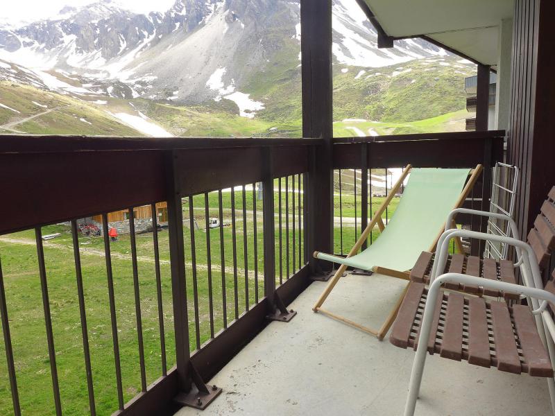 Ski verhuur Appartement 1 kamers 5 personen (27) - Les Tommeuses - Tignes - Balkon