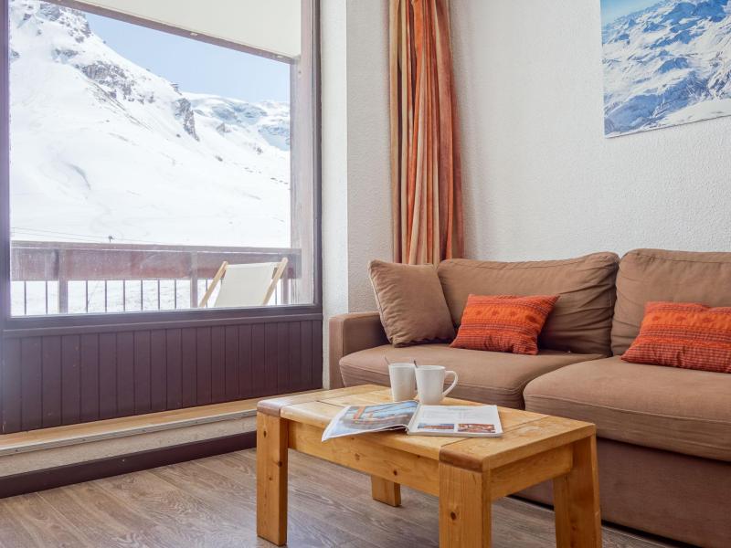 Ski verhuur Appartement 1 kamers 5 personen (27) - Les Tommeuses - Tignes - Woonkamer