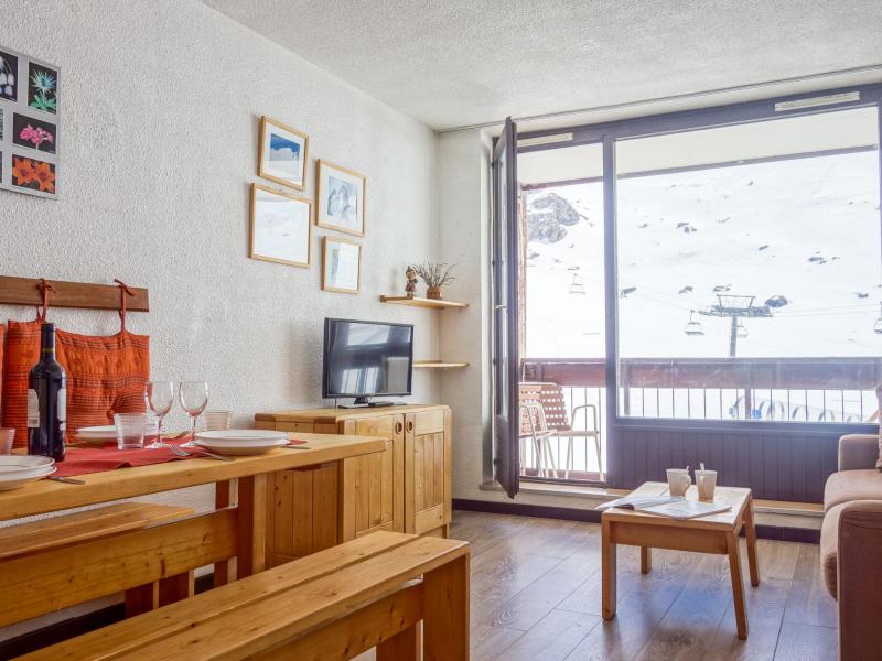 Ski verhuur Appartement 1 kamers 5 personen (27) - Les Tommeuses - Tignes - Woonkamer