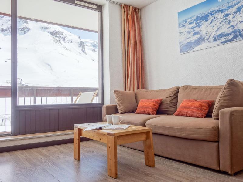 Ski verhuur Appartement 1 kamers 5 personen (27) - Les Tommeuses - Tignes - Woonkamer