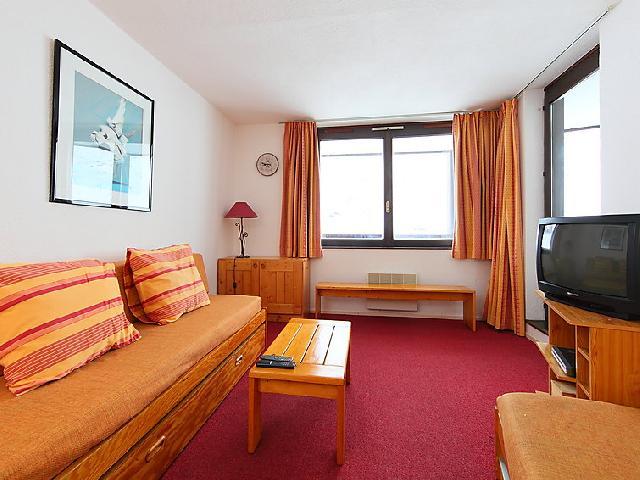 Ski verhuur Appartement 2 kamers 6 personen (17) - Les Tommeuses - Tignes - Woonkamer