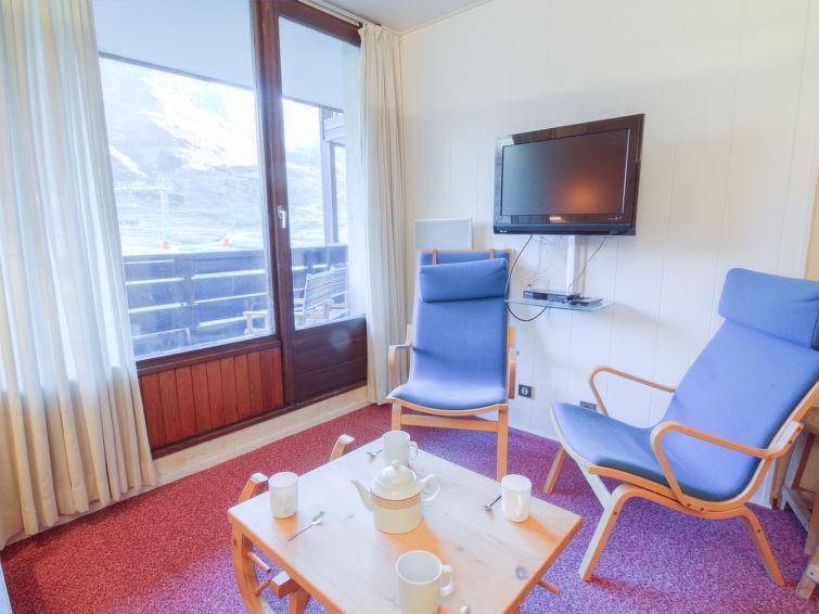 Ski verhuur Appartement 2 kamers 6 personen (29) - Les Tommeuses - Tignes - Woonkamer