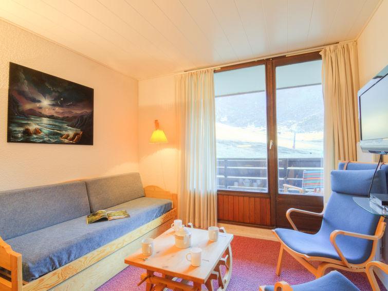 Ski verhuur Appartement 2 kamers 6 personen (29) - Les Tommeuses - Tignes - Woonkamer