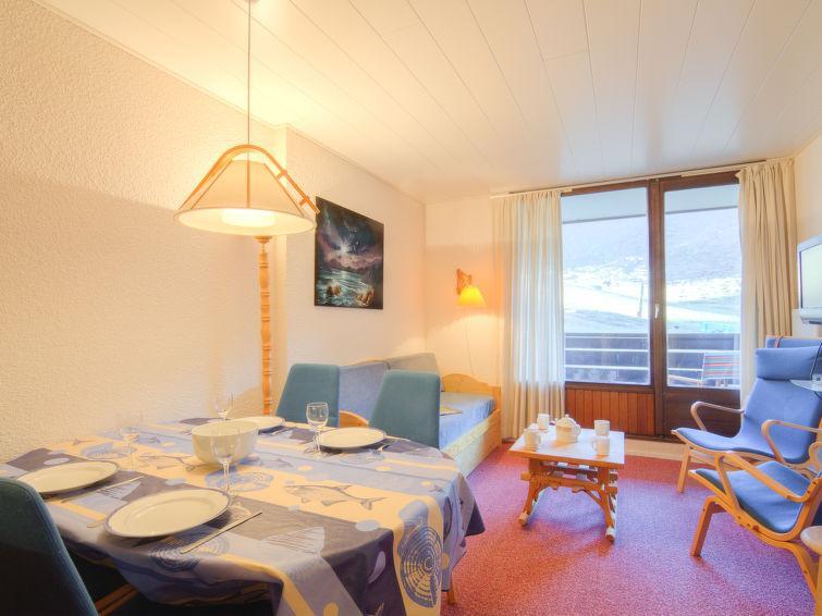 Ski verhuur Appartement 2 kamers 6 personen (29) - Les Tommeuses - Tignes - Woonkamer