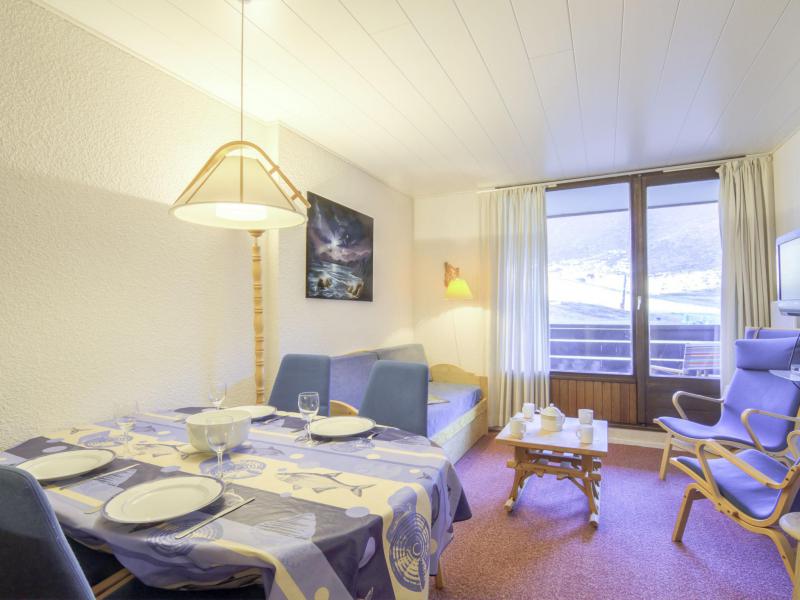 Ski verhuur Appartement 2 kamers 6 personen (29) - Les Tommeuses - Tignes - Woonkamer