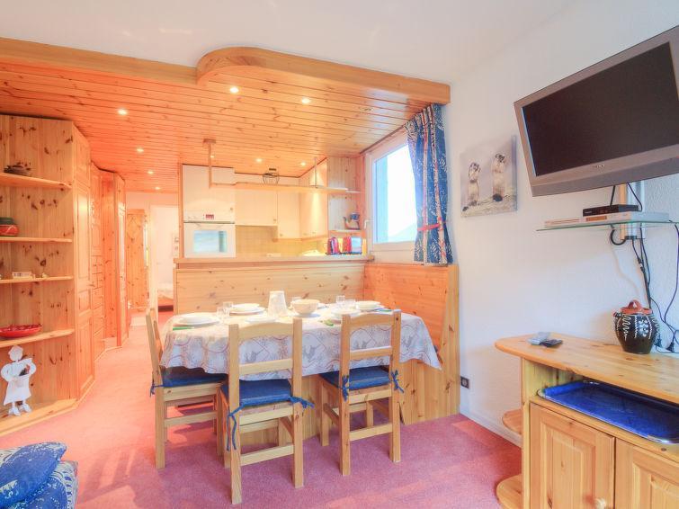 Ski verhuur Appartement 3 kamers 6 personen (30) - Les Tommeuses - Tignes - Woonkamer