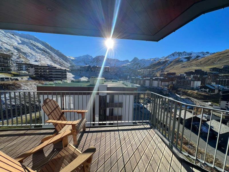 Skiverleih 5-Zimmer-Appartment für 8 Personen (WESTPENTHOUSE) - Les Trolles - Tignes - Balkon