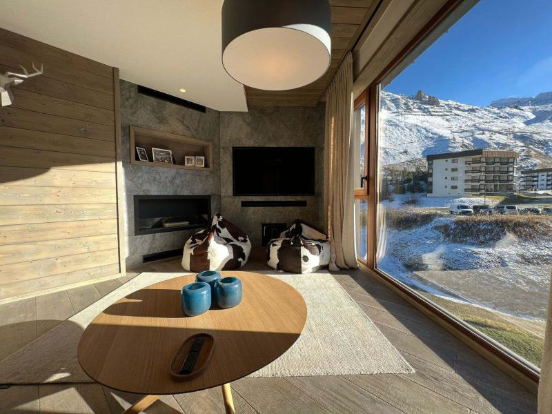 Ski verhuur Appartement 5 kamers 8 personen (WESTPENTHOUSE) - Les Trolles - Tignes - Woonkamer