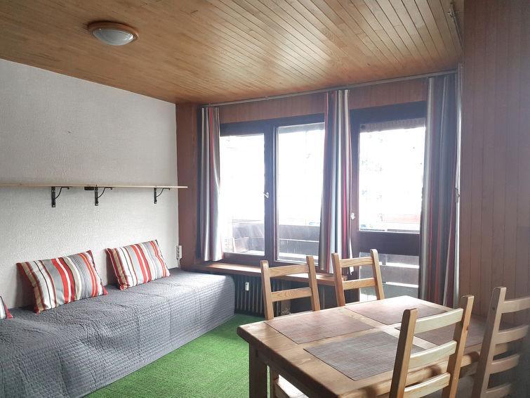 Skiverleih 1-Zimmer-Appartment für 4 Personen (7) - Les Tufs - Tignes - Wohnzimmer