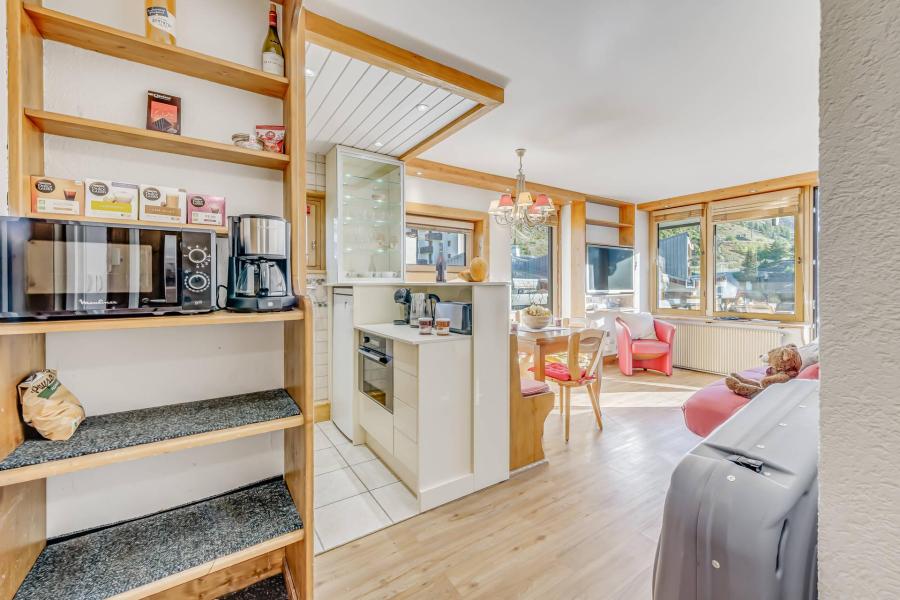 Skiverleih 3-Zimmer-Appartment für 6 Personen (34P) - Lot 300B - Tignes - Wohnzimmer