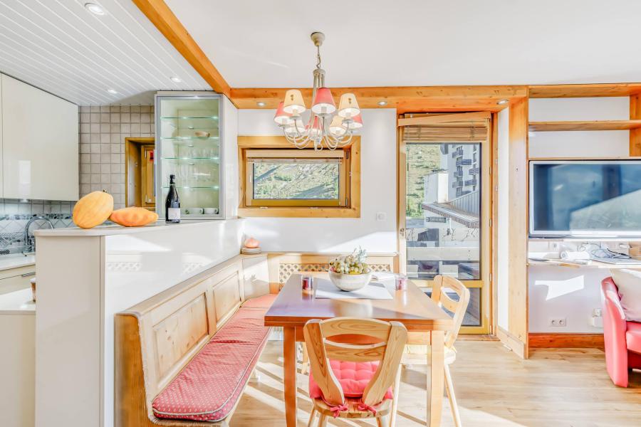 Skiverleih 3-Zimmer-Appartment für 6 Personen (34P) - Lot 300B - Tignes - Wohnzimmer