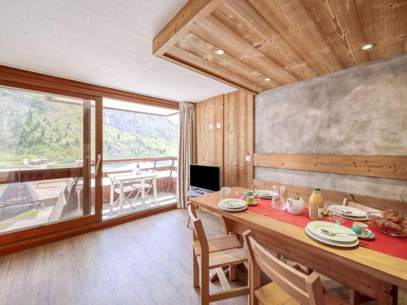 Skiverleih 1-Zimmer-Appartment für 4 Personen (4) - Palafour - Tignes - Wohnzimmer