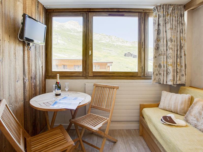 Ski verhuur Appartement 1 kamers 2 personen (3) - Palafour - Tignes - Woonkamer