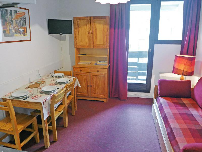 Skiverleih 1-Zimmer-Appartment für 4 Personen (1) - Plein Soleil - Tignes - Wohnzimmer