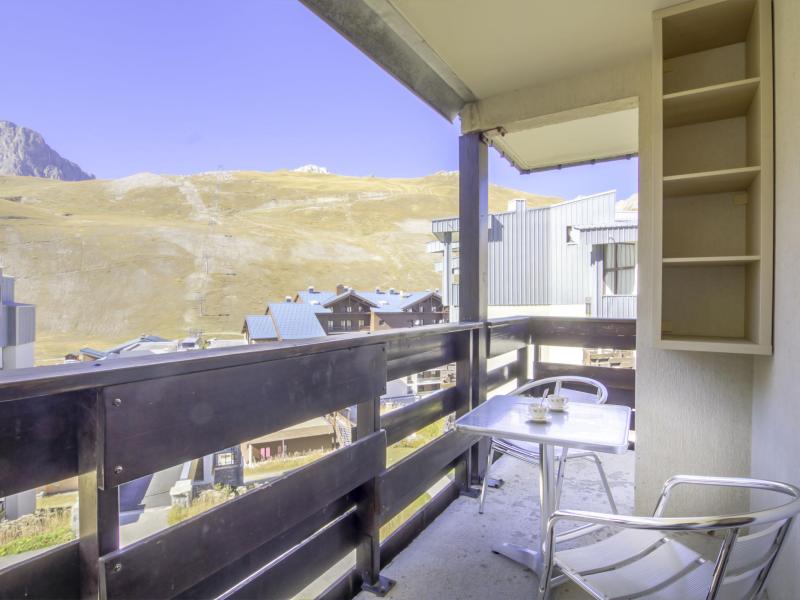 Skiverleih 1-Zimmer-Appartment für 4 Personen (9) - Plein Soleil - Tignes - Terrasse