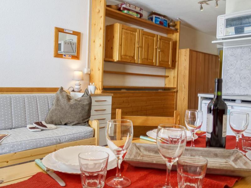 Skiverleih 1-Zimmer-Appartment für 5 Personen (10) - Plein Soleil - Tignes - Wohnzimmer