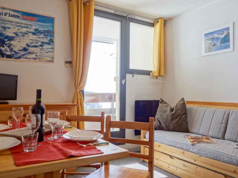 Ski verhuur Appartement 1 kamers 5 personen (10) - Plein Soleil - Tignes - Woonkamer