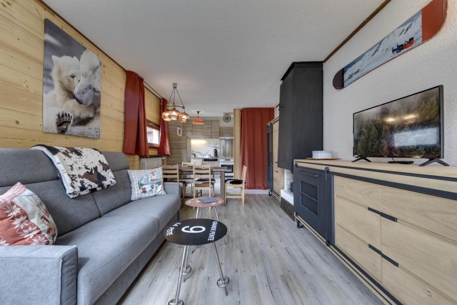 Skiverleih 2-Zimmer-Appartment für 4 Personen (2) - Pramecou - Tignes - Wohnzimmer