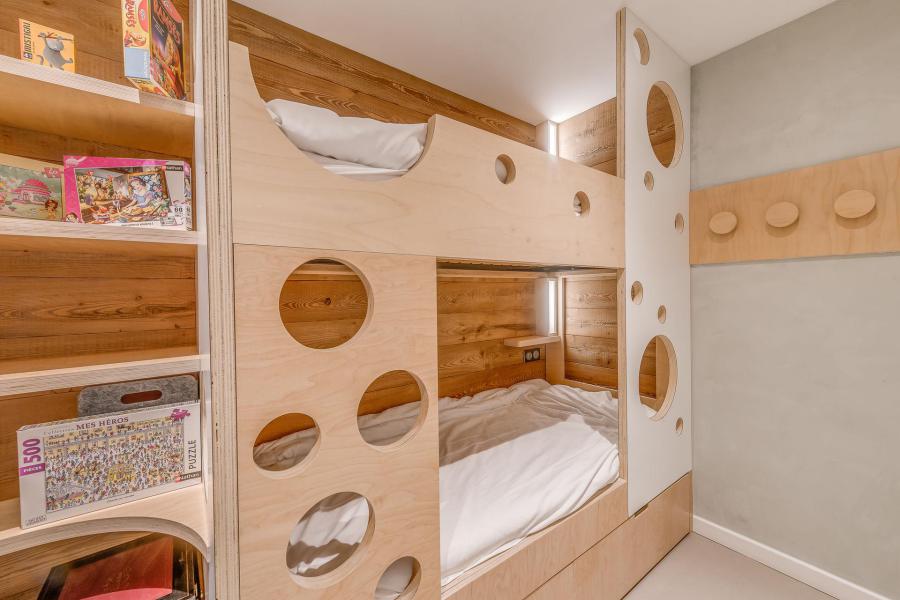 Skiverleih 2-Zimmer-Holzhütte für 4 Personen (B15P) - Résidence 2100 B - Tignes - Schlafzimmer