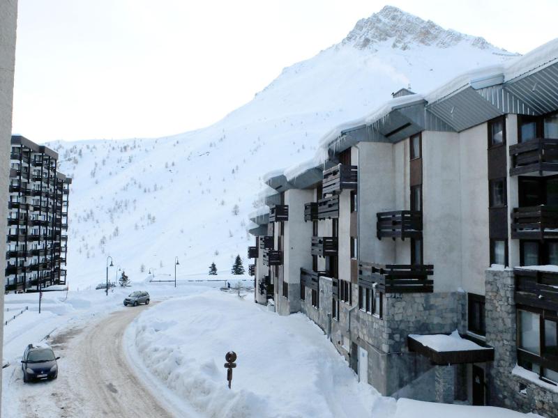 Location au ski Studio 5 personnes (19) - Résidence 2100B - Tignes - Extérieur hiver