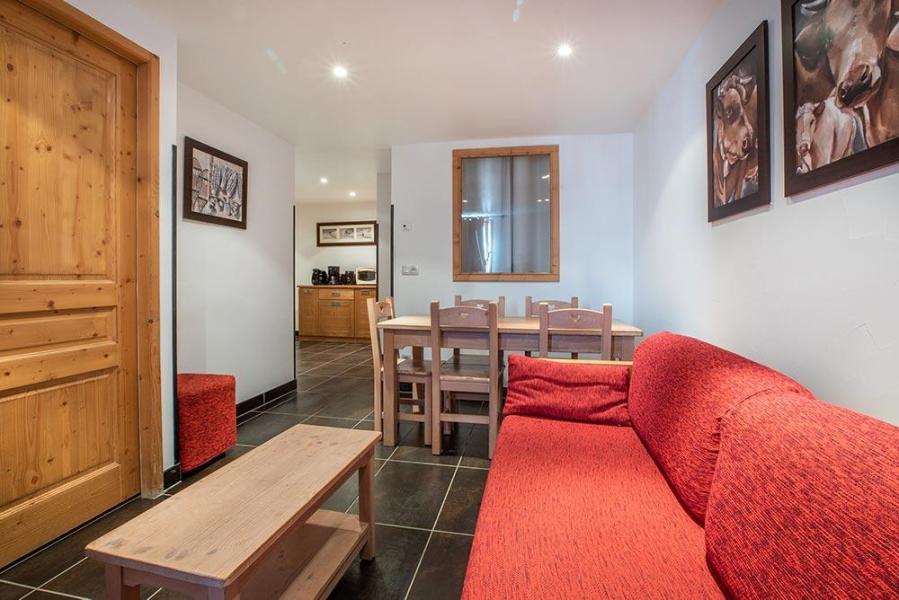 Rent in ski resort 2 room apartment sleeping corner 4 people (12) - Résidence Almes 1 - Tignes - Living room