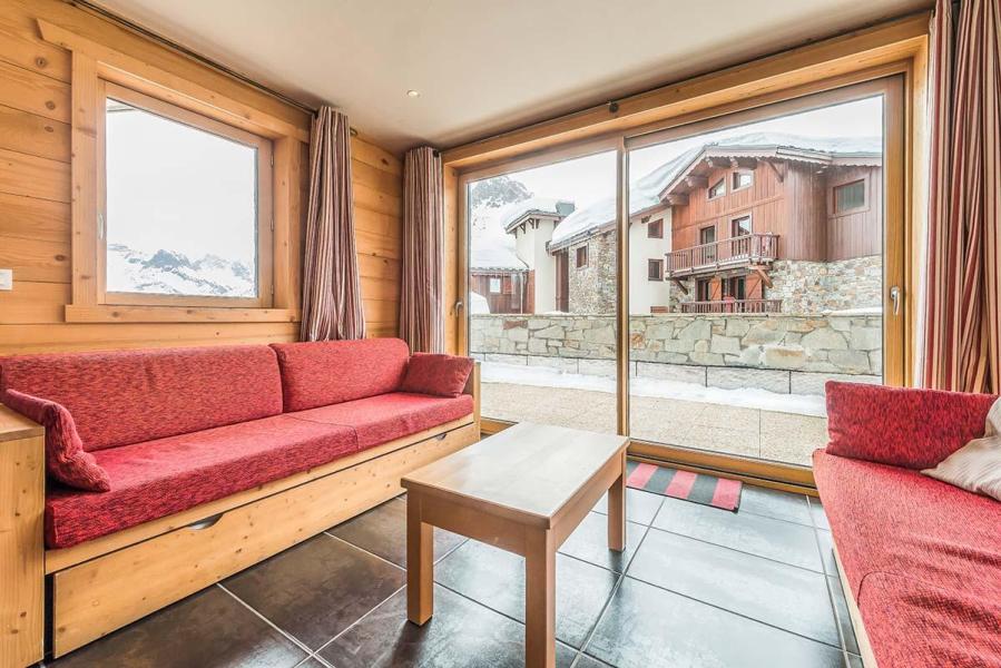 Аренда на лыжном курорте Апартаменты 3 комнат 8 чел. (3) - Résidence Almes 1 - Tignes - Салон