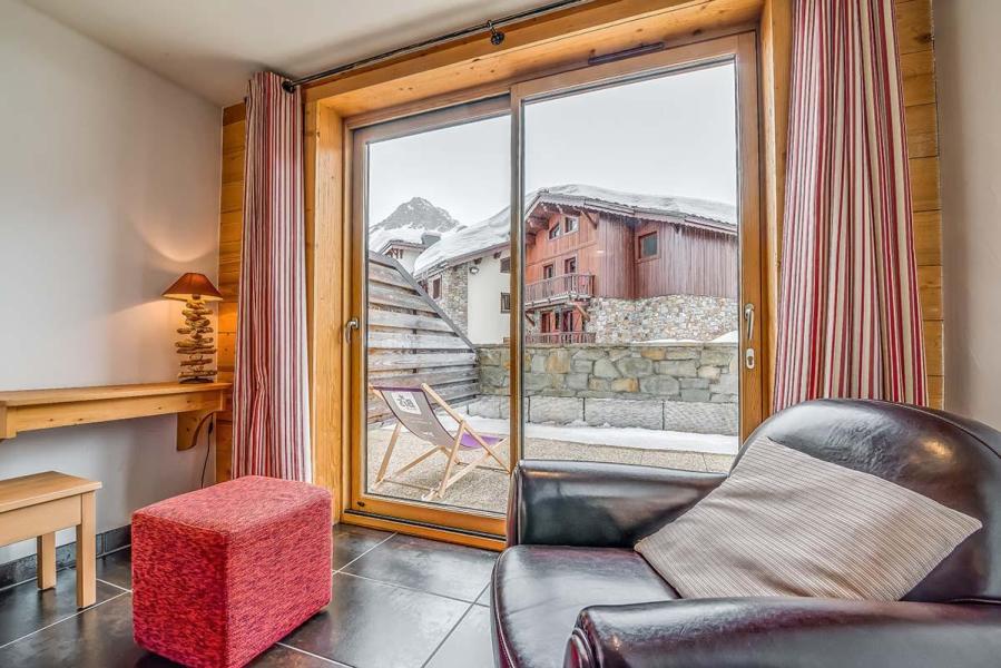 Ski verhuur Appartement 2 kamers bergnis 6 personen (2) - Résidence Almes 1 - Tignes - Woonkamer