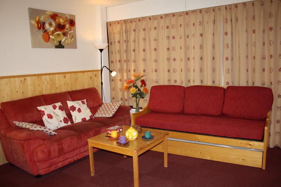 Rent in ski resort 2 room apartment sleeping corner 6 people (521CL) - Résidence Bec Rouge - Tignes - Living room