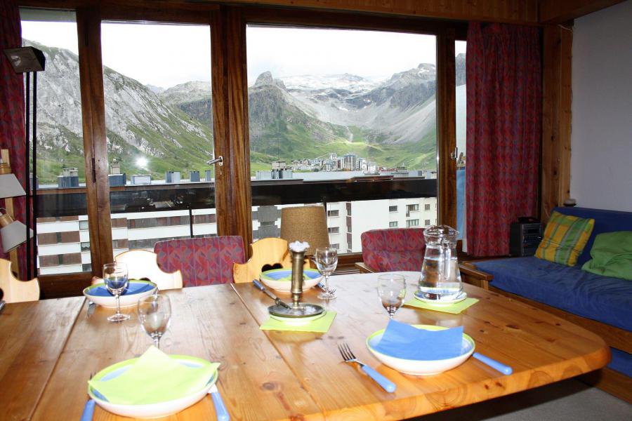 Rent in ski resort 2 room apartment sleeping corner 6 people (931CL) - Résidence Bec Rouge - Tignes - Living room