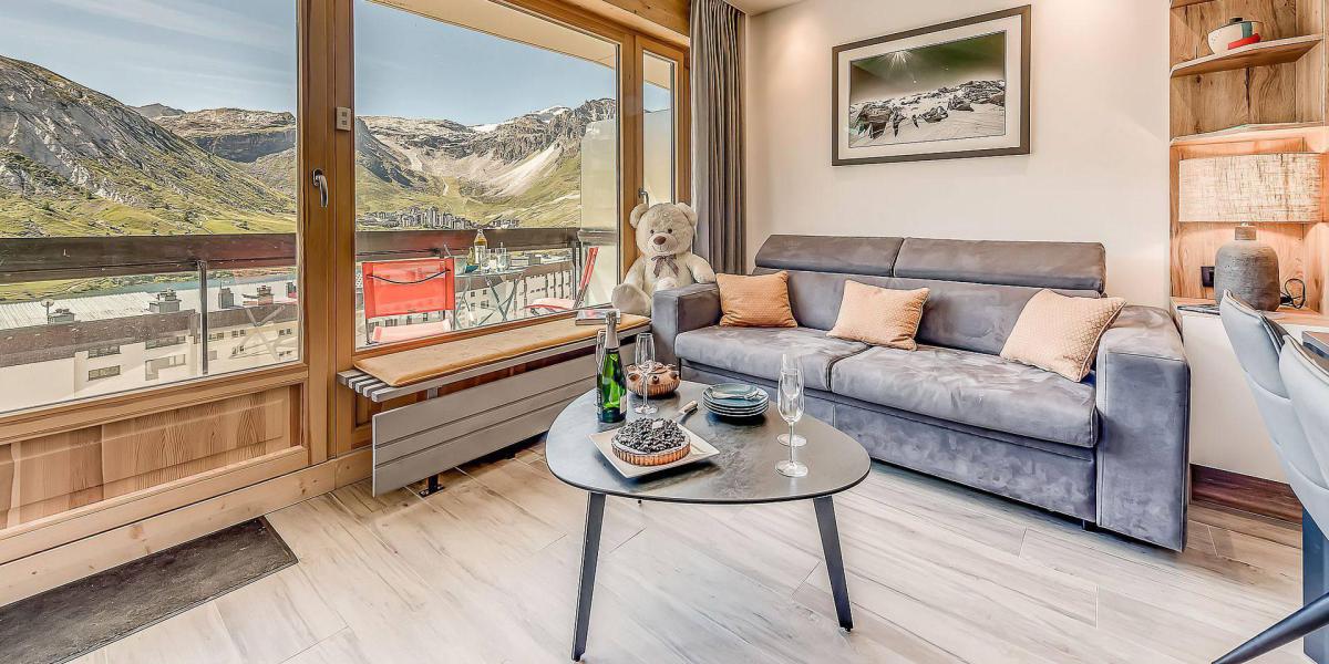 Rent in ski resort 2 room apartment cabin 6 people (652P) - Résidence Bec Rouge - Tignes