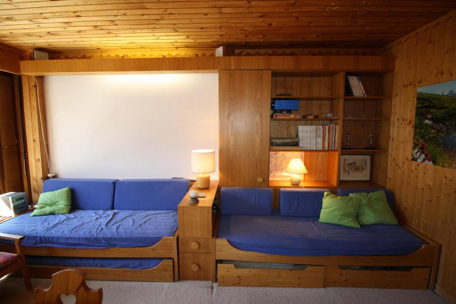 Ski verhuur Appartement 2 kamers bergnis 6 personen (931CL) - Résidence Bec Rouge - Tignes - Woonkamer