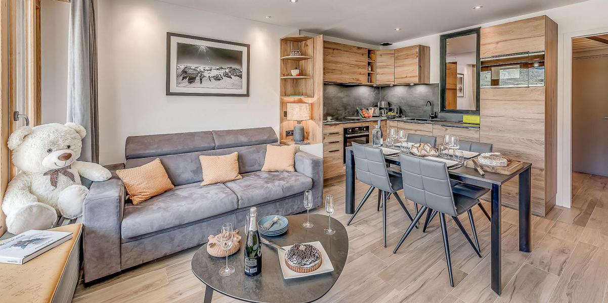 Location au ski Appartement 2 pièces cabine 6 personnes (652P) - Résidence Bec Rouge - Tignes - Séjour