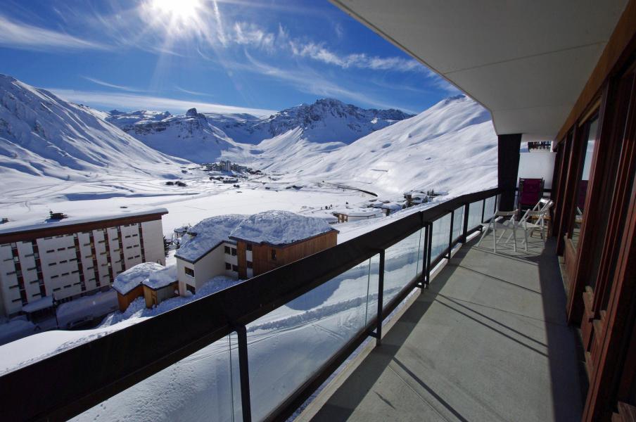 Ski verhuur Appartement 4 kamers 10 personen (153CL) - Résidence Bec Rouge - Tignes - Balkon