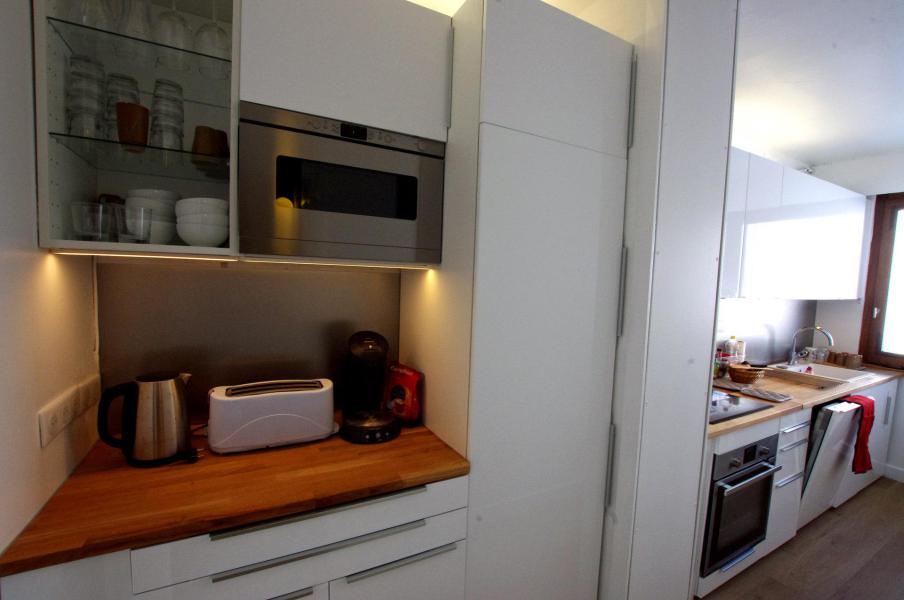 Ski verhuur Appartement 4 kamers 10 personen (153CL) - Résidence Bec Rouge - Tignes - Keukenblok