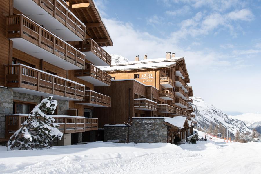 Location au ski Résidence Boutique Lodge des Neiges - Tignes - Extérieur hiver
