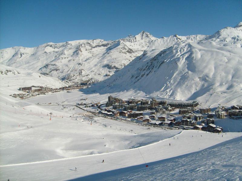 Ski verhuur Résidence Chalet Club - Tignes - Buiten winter
