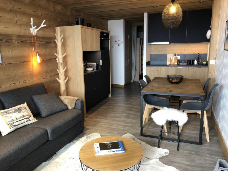 Ski verhuur Appartement 2 kamers bergnis 6 personen (71) - Résidence Curling A Tour - Tignes - Woonkamer