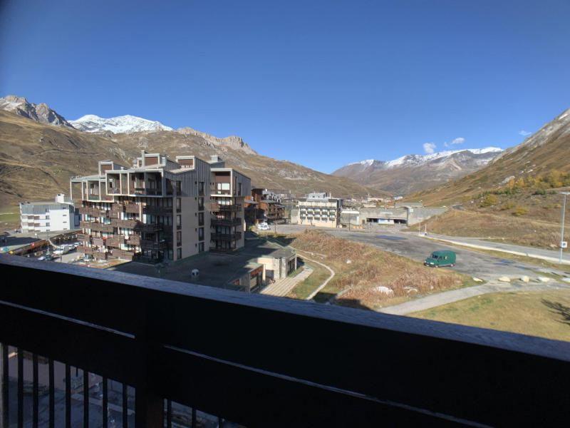 Rent in ski resort Studio 2 people (65) - Résidence Curling A2 - Tignes - Balcony