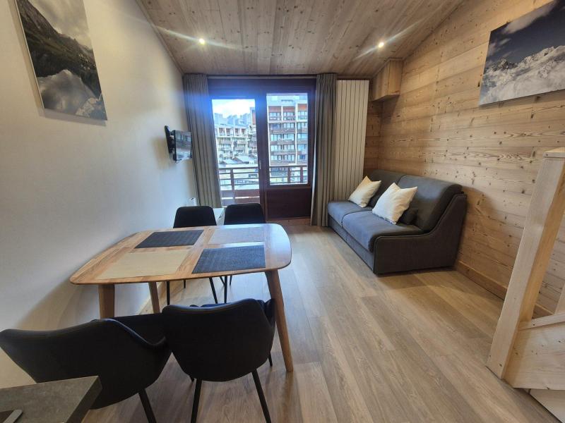 Skiverleih Mezzanin-Studio für 4 Personen (100) - Résidence Curling B Tour - Tignes - Wohnzimmer