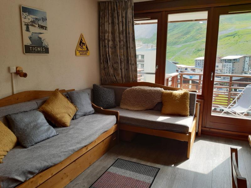 Rent in ski resort Studio 3 people (B2-31) - Résidence Curling B1-B2 - Tignes - Living room