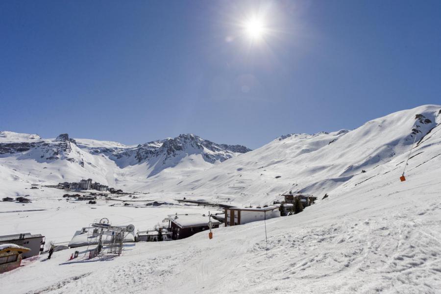 Location au ski Studio cabine 4 personnes (007) - Résidence Divaria - Tignes - Extérieur hiver