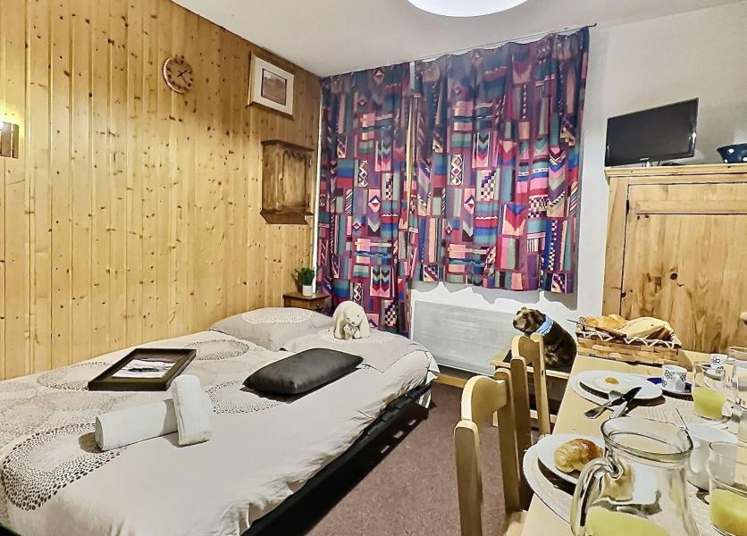 Аренда на лыжном курорте Квартира студия кабина для 4 чел. (006) - Résidence Divaria - Tignes - Салон