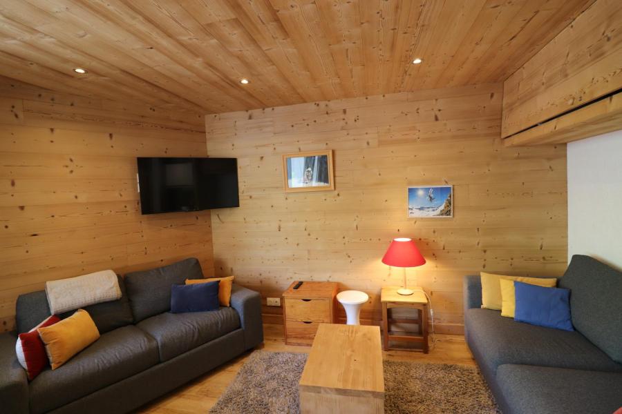 Ski verhuur Appartement 2 kamers 6 personen (20) - Résidence Génépi - Tignes - Woonkamer