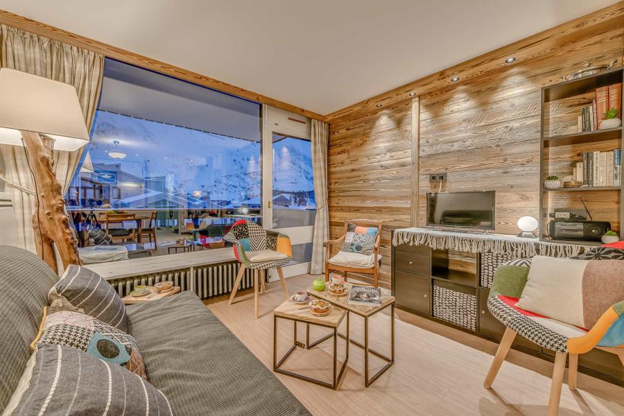 Аренда на лыжном курорте Апартаменты 2 комнат 5 чел. (13AP) - Résidence Glaciers - Tignes - Салон