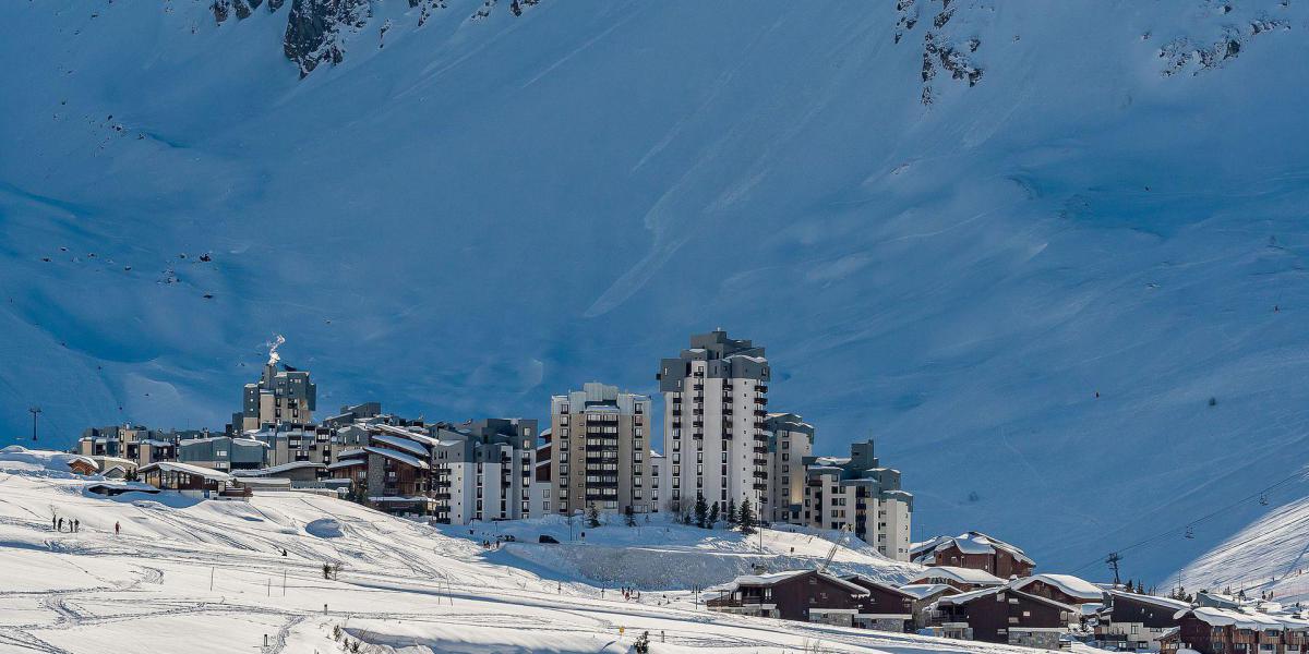 Ski verhuur Résidence Grand Tichot B - Tignes - Buiten winter