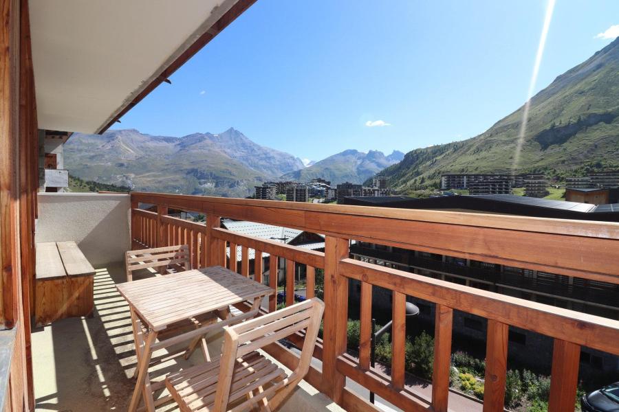 Ski verhuur Appartement 2 kamers 4 personen (44) - Résidence Grande Balme II - Tignes - Balkon