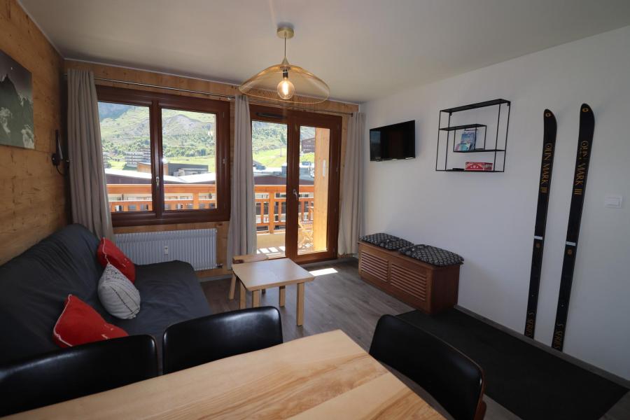 Ski verhuur Appartement 2 kamers 4 personen (44) - Résidence Grande Balme II - Tignes - Woonkamer